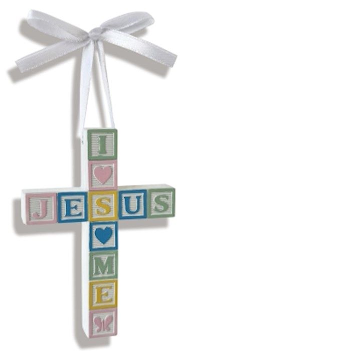 Crib Cross- Baby Bloc/Pastel Colors