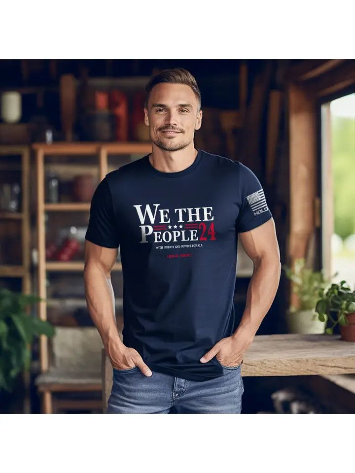 Hold Fast Mens T-Shirt We the People 24 - Medium