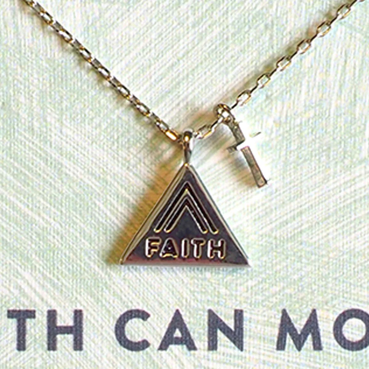 GTNJ105 Grace &amp; Truth Necklace - Faith Can Move Mountains