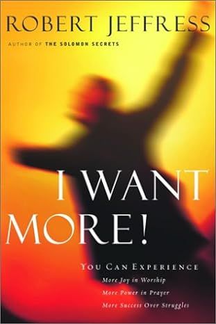 I Want More! - Jeffress