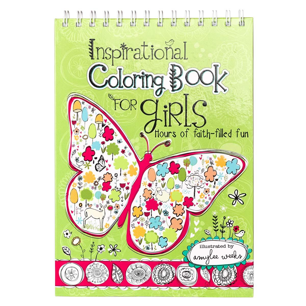 KDS540-Inspirational Coloring Book for Girls