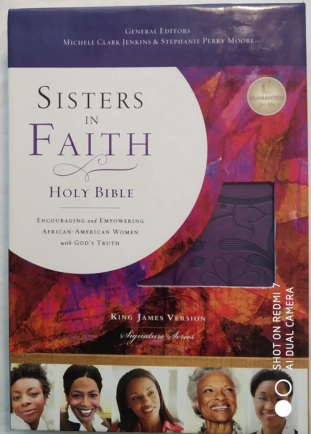 KJV Sisters in Faith (grape leathersoft)
