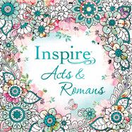Inspire: Acts &amp; Romans SC: Coloring &amp; Creative Journaling
