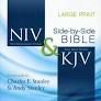 Large Print NIV &amp; KJV side by side Bible