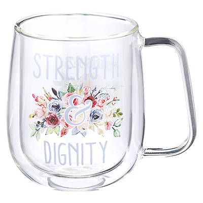 MUG631-Mug Glass Strength &amp; Dignity