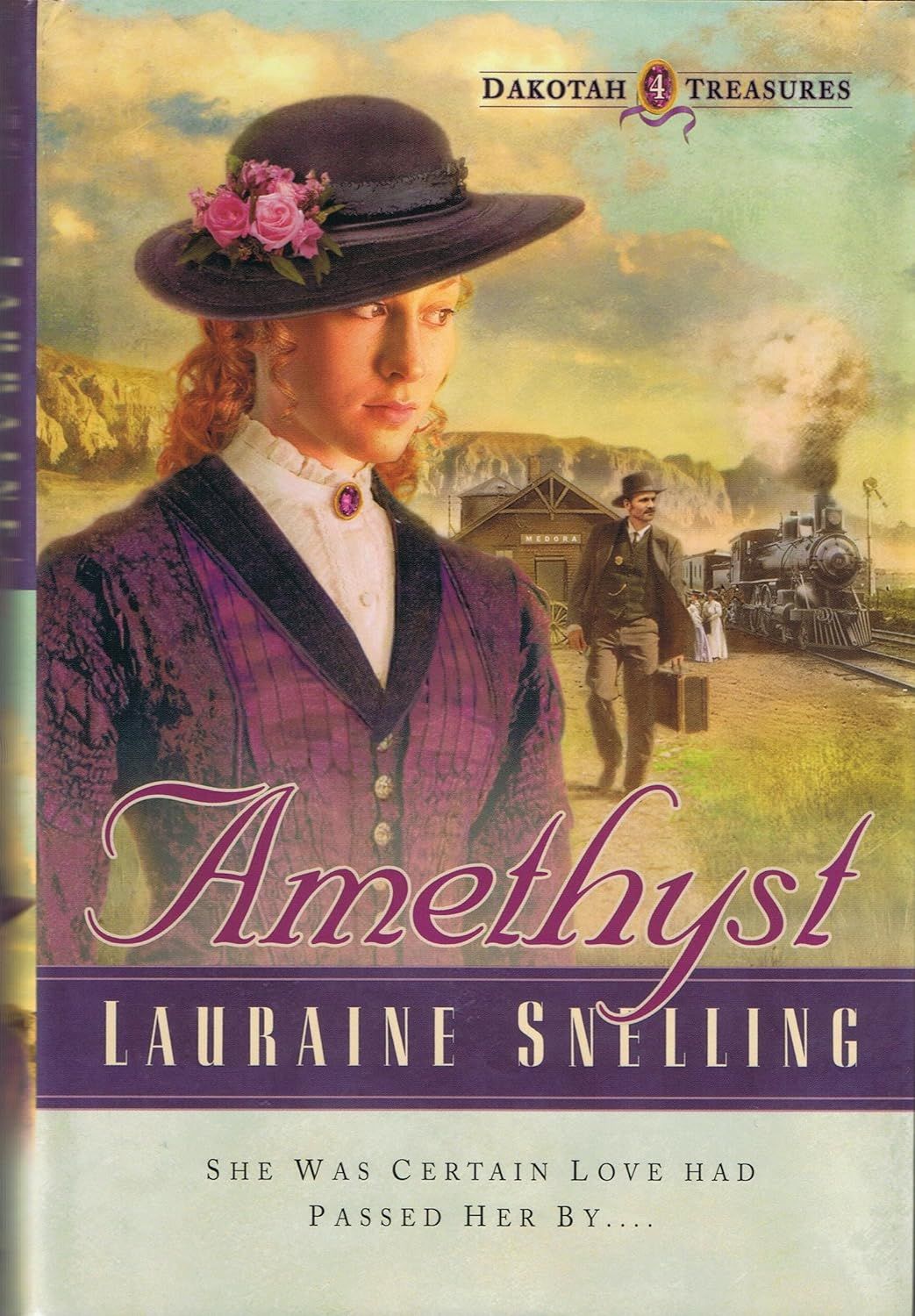 Amethyst (Book 4 Dakotah Treasures)-- Lauraine Snelling  USED