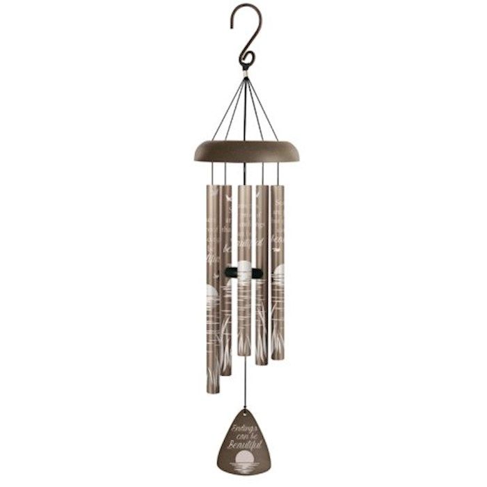 30&quot; Silhouette Sonnet Chimes- Endings can be Beautiful