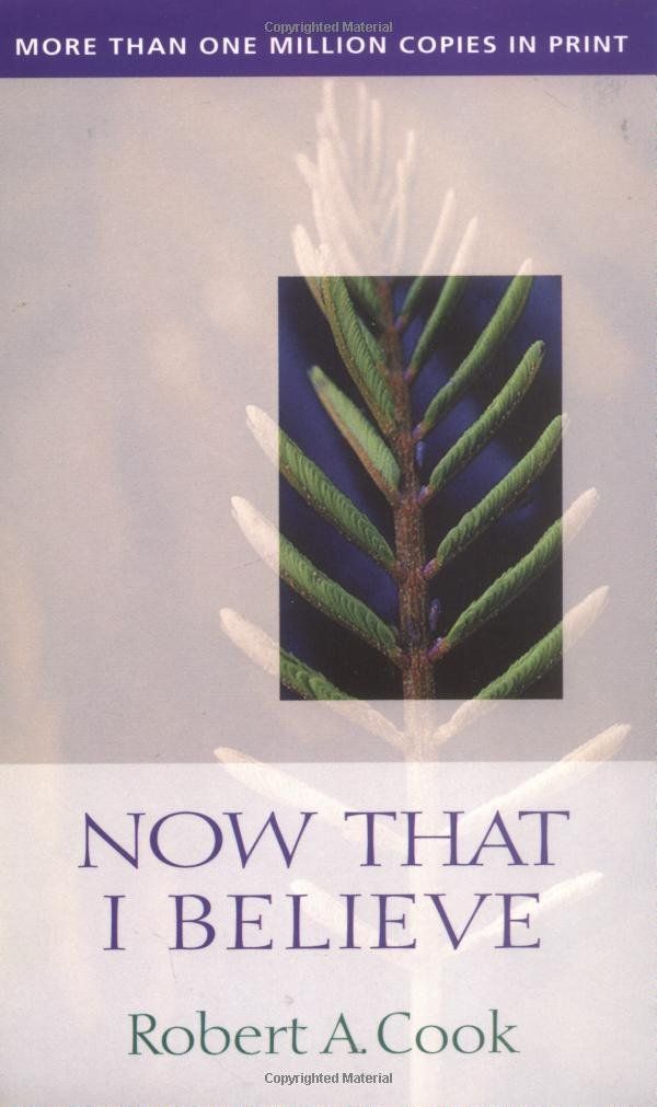 Now That I Believe -Robert A. Cook