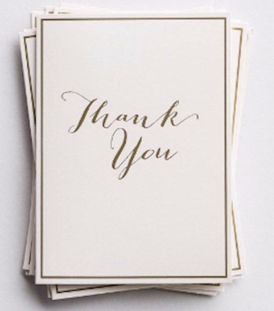 71378 Thank You Note Cards (10 pk)