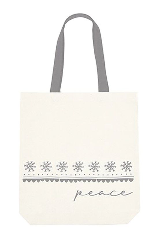 Peace Canvas Tote