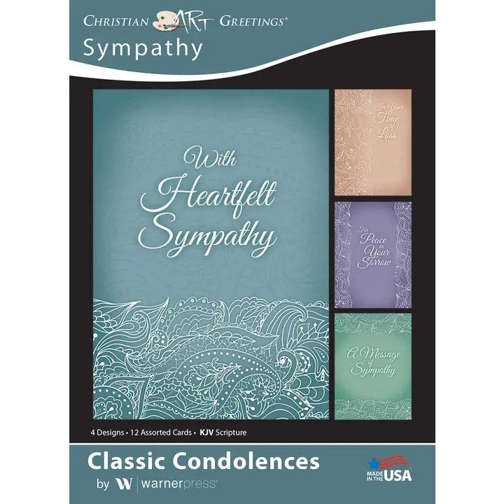 Greeting Card Box - Sympathy - Classic Condolences