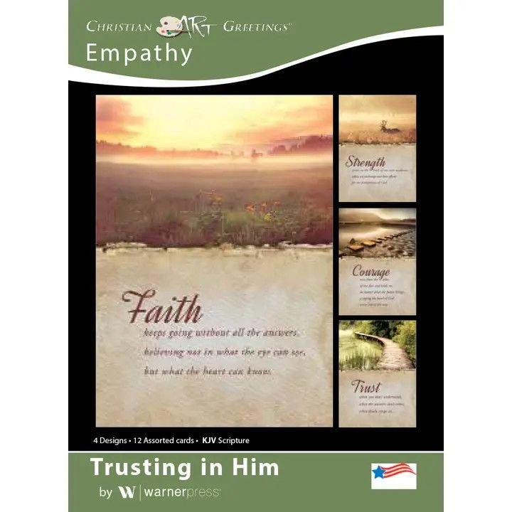 Greeting Card Box - Empathy - Trusting in Him