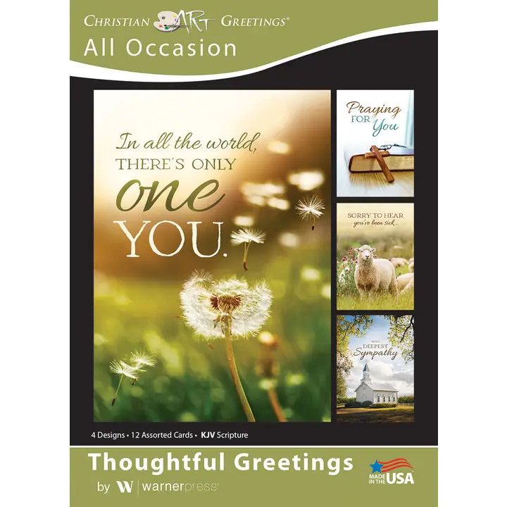 Card-Boxed-Thoughtful Greetings Assorted (Pack Of 12)