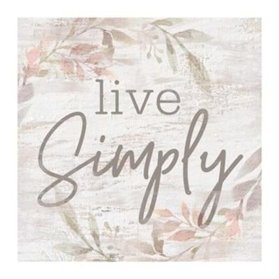 SBB0001-LIVE SIMPLE SIGN 3X3
