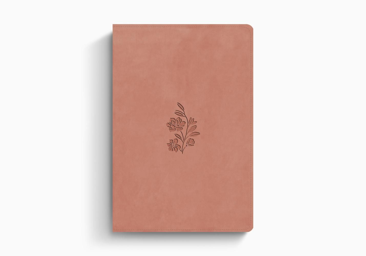 ESV Women&#39;s Study Bible TruTone®, Blush Rose, Floral Bloom Design