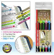 Highlighter-Bible Study Starter Set W/Gold Tabs