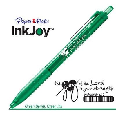Pen-Paper-Mate Inkjoy-Behold The Joy...Green