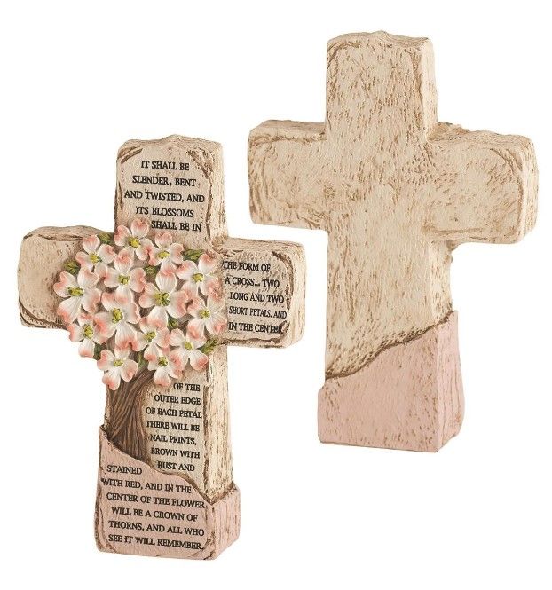 TTCR-815-Tabletop Cross-Legend of the Dogwood