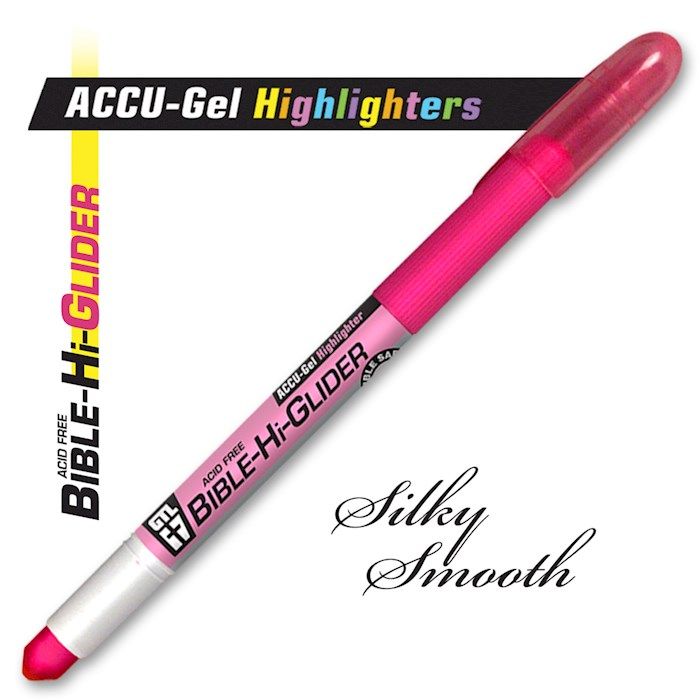 8900P ACCU-Gel Pink Bible Hi-Glider