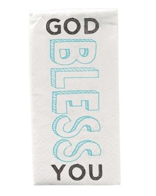 YS570 - Flld Dsp Sketch Godbless Tissues