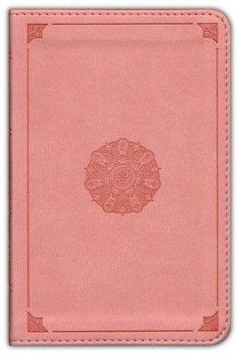ESV Compact Bible (Trutone, Blush Rose, Emblem Design)
