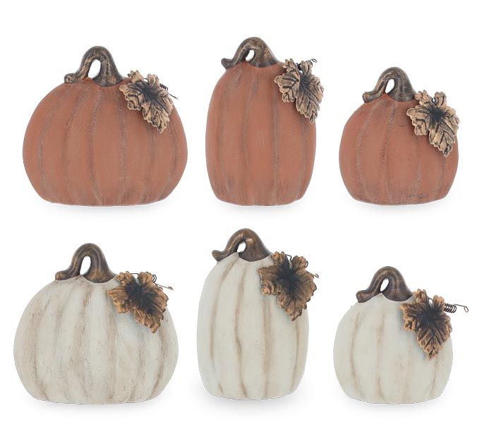 PORCELAIN PUMPKIN - LARGE