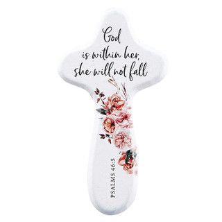 Handheld Cross - God Is Within Her