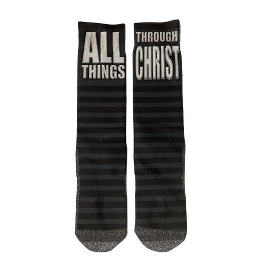 Philippians 4:13 Socks