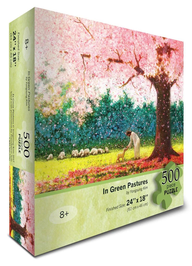 In Green Pastures Puzzle  24 X 18