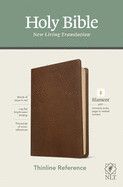 NLT Thinline Reference Bible, Filament Enabled Edition (Red Letter, Leatherlike, Rustic Brown)
