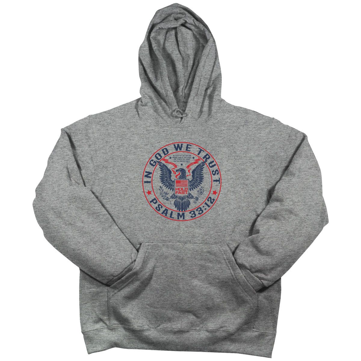 Hold Fast Hoody - In God We Trust Emblem  LG