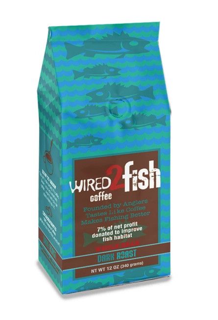 Wired2fish Coffee, Whole Bean - Dark Roast