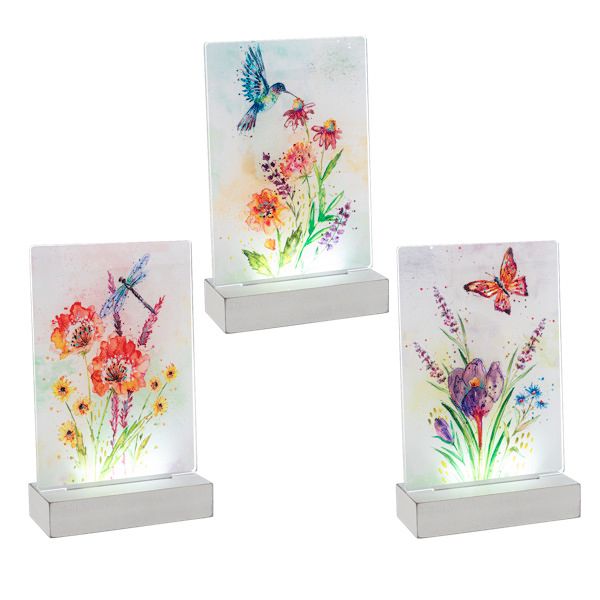 LED Light Up Garden Tabletop Figurine