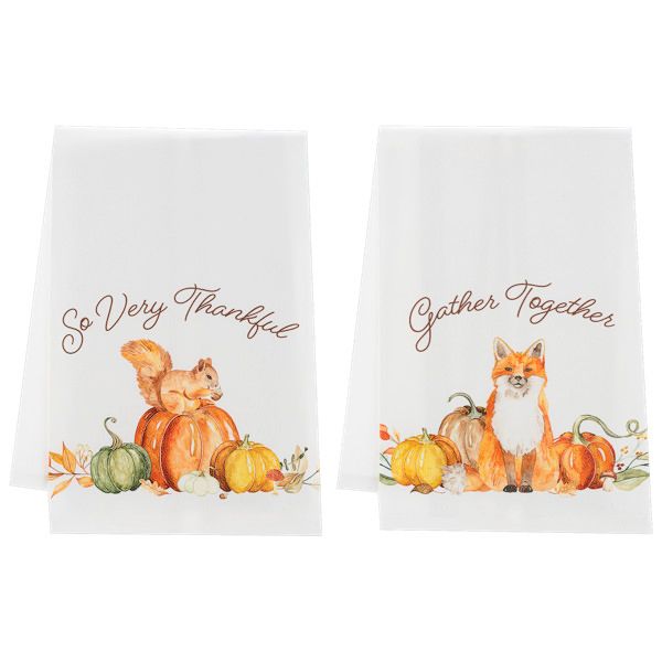 Harvest Friends Tea Towel