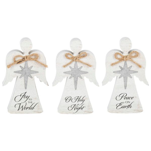 Angel with Layered Star &amp; Text