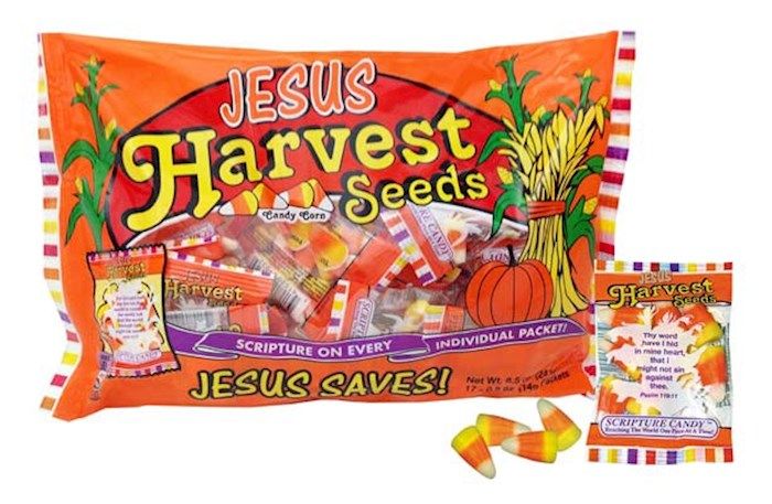 Candy-Scripture Harvest Seeds (Candy Corn) (Pack Of 17)