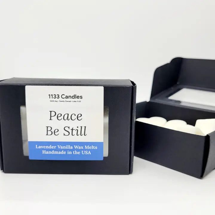 1133 Candles  Lavender Vanilla Wax Melts - Peace Be Still