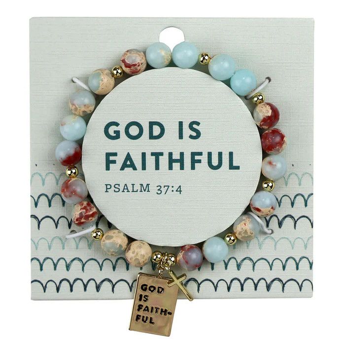 Grace &amp; Truth Keepsake Bracelet - God is Faithful