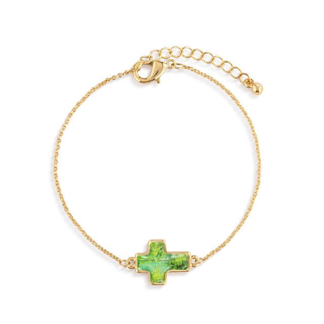 Artful Cross Bracelet - Faith