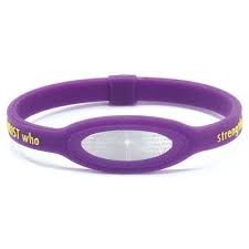 IPower Silicone Medium Purple Band - Phil 4:13