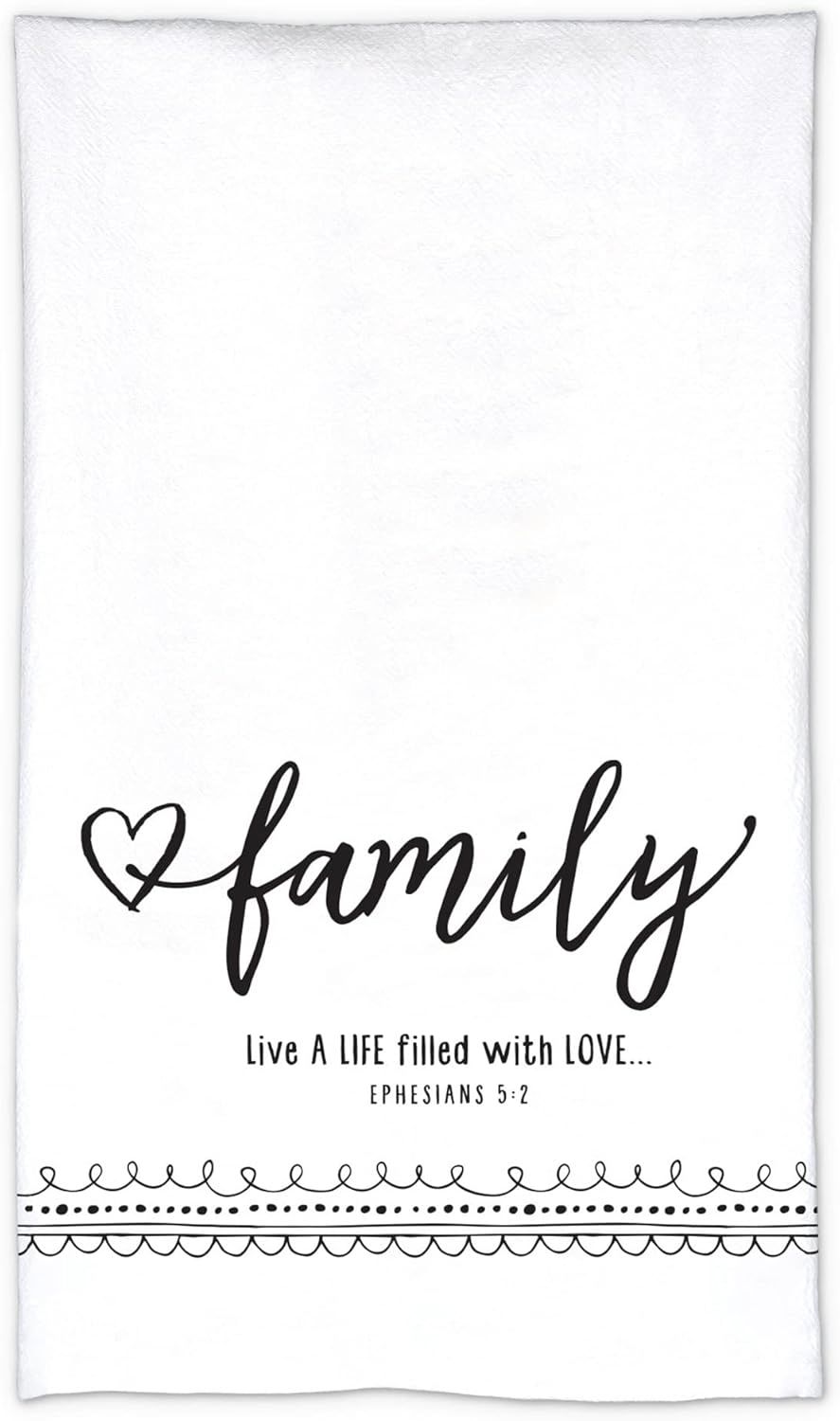 Tea Towel - Artisan Doodles - Family