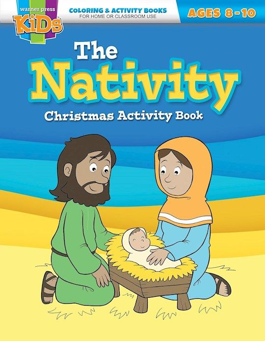 The Nativity Coloring &amp; Activity Book (Ages 8-10)