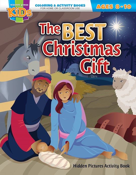 The Best Christmas Gift Hidden Pictures Coloring &amp; Activity Book (Ages 8-10)