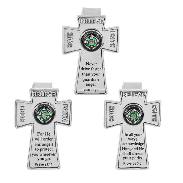 Always Have Faith Visor Clip