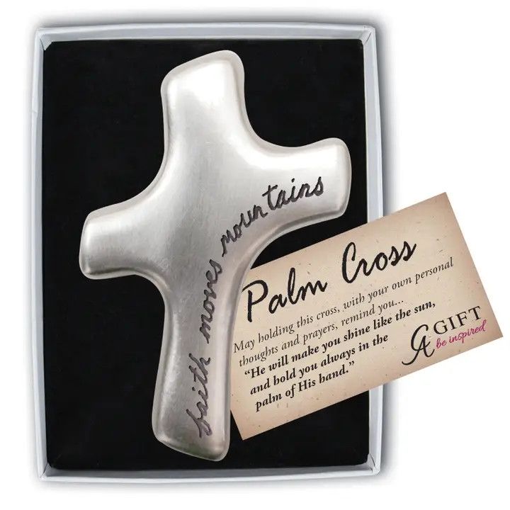 Faith Can Move Mountains Palm Cross