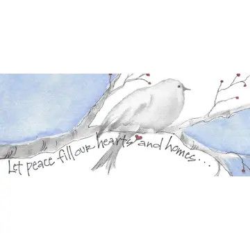 B1001 Bird of Peace Bookmark