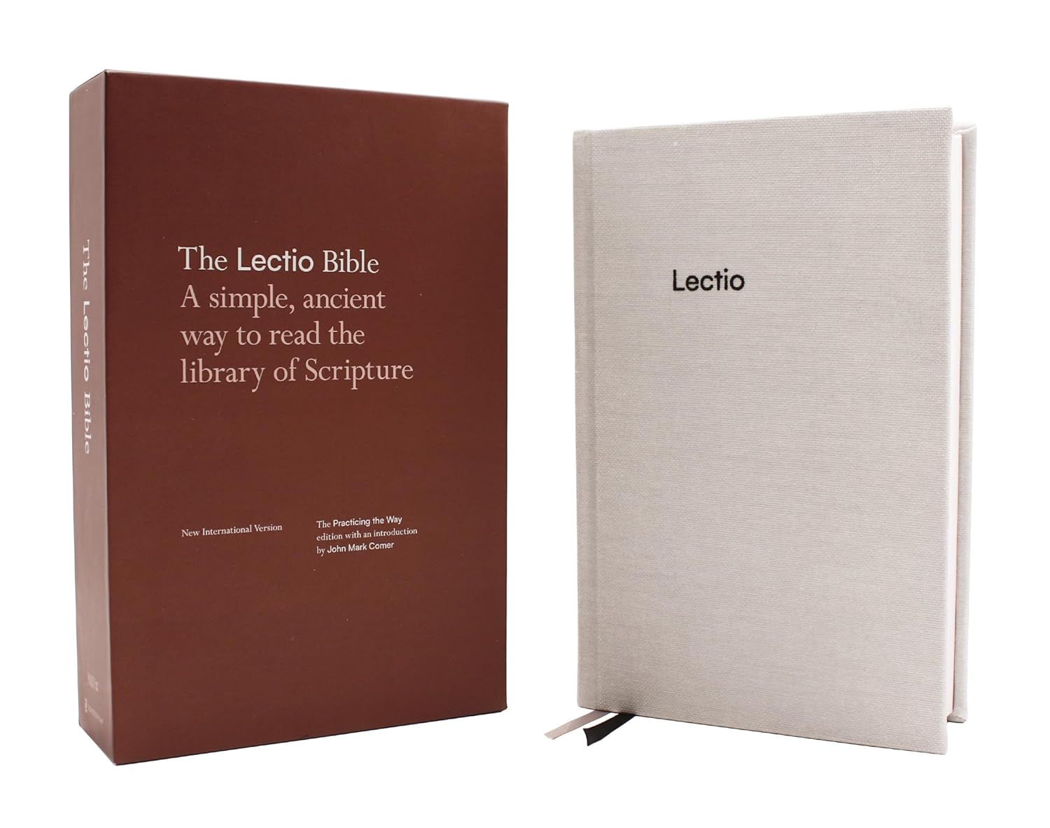 NIV Lectio Bible: A simple, ancient way to read the library of Scripture, Cloth over Board: The Practicing the Way edition with an introduction by John Mark Comer