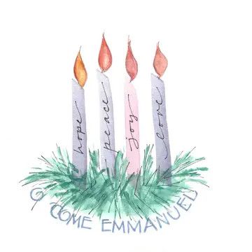 MAG-OCE O Come Emmanuel Magnet