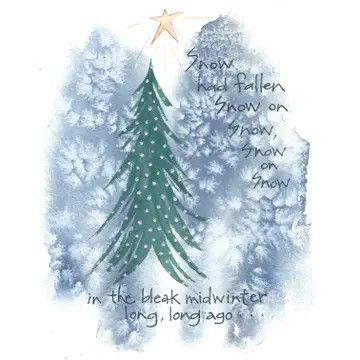 Snow On Snow Christmas Card Set (Set of 10)