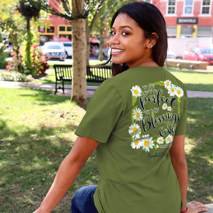 CGA3800MD Women&#39;s t-shirt Too Many Blessings Med